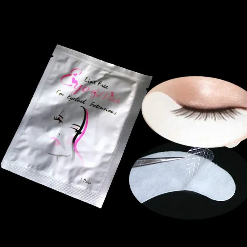 Патчи для наращивания ресниц. Бумажные патчи под глаза. Eye Gel Patches for Eyelash Extensions. Накладные патчи для глаз из бумаги. Патчи eye gel patches