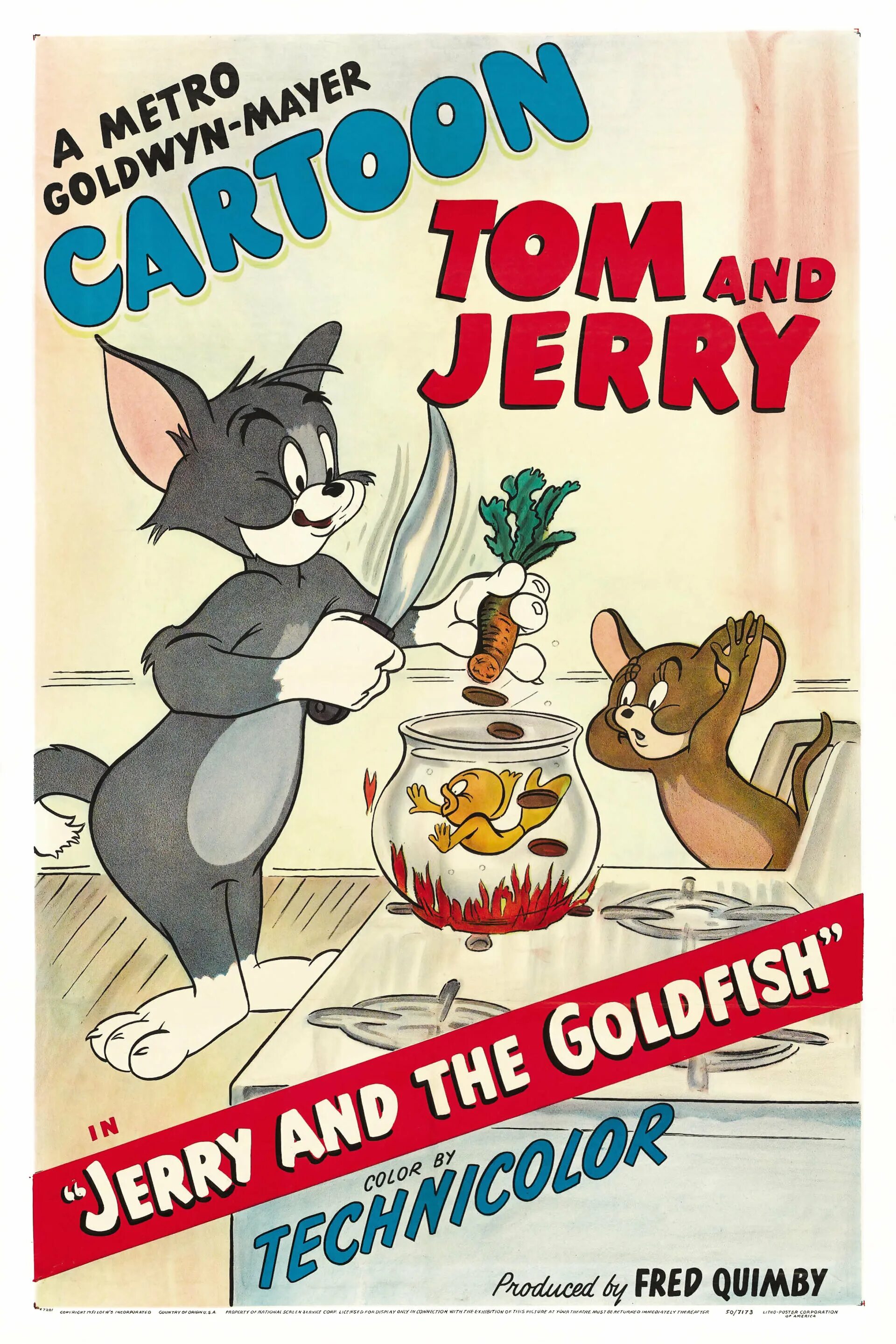 Нет отпуска для господина мэра 1951. Том и Джерри 1951. Jerry and the Goldfish 1951. Джерри 1950. Tom Jerry Jerry and the Goldfish.