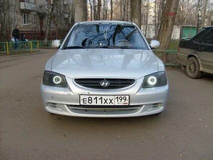 Фара акцент линза
