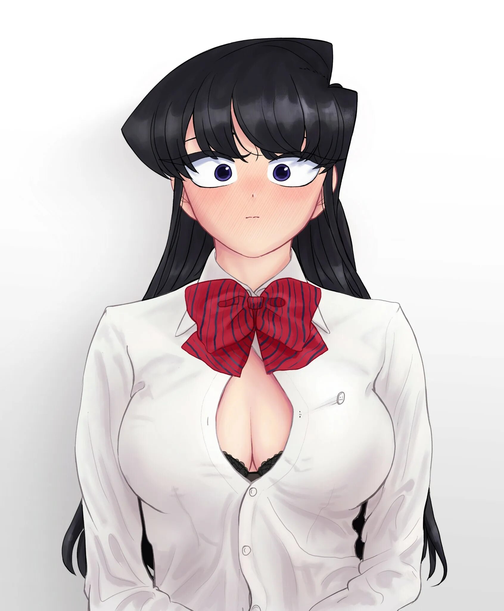 Komi Shouko горничная. Shuuko Komi арты. Shouko Komi арт.