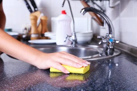 Влажная уборка кухни