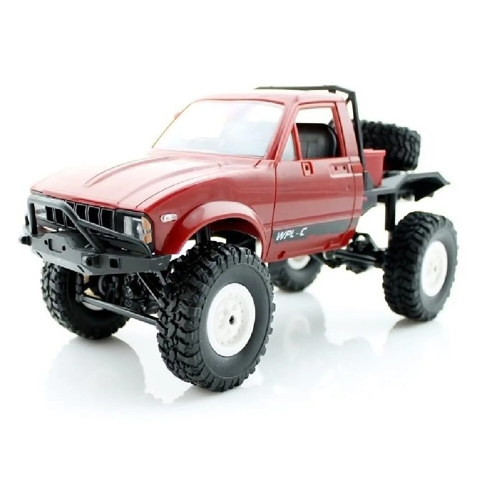 Краулер WPL 4wd RTR масштаб 1:16 WPLC-14-Red. Радиоуправляемый краулер WPL 4wd RTR. Радиоуправляемый краулер WPL 4wd RTR масштаб 1:16 2.4g - WPLC-14r-Red. WPL c14. Бездорожье на машинках на пульте