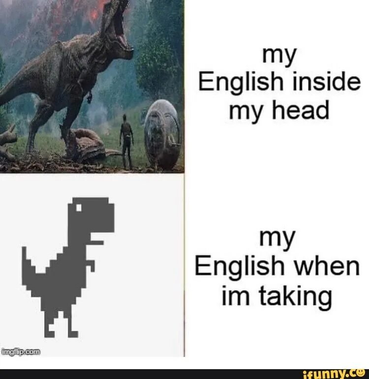 When i in my head