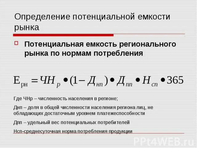 Как рассчитать емкость рынка формула. Потенциальная емкость рынка формула. Оценка потенциальной емкости рынка. Методы определения емкости рынка.