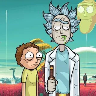 Aesthetic rick and morty