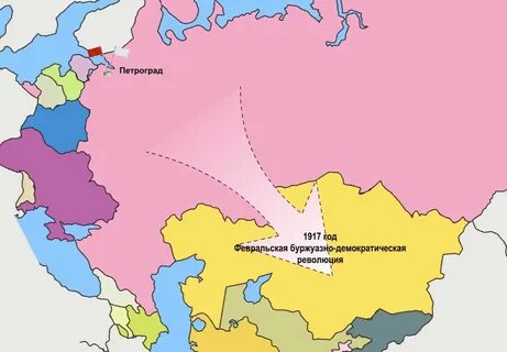 1917 казахстан