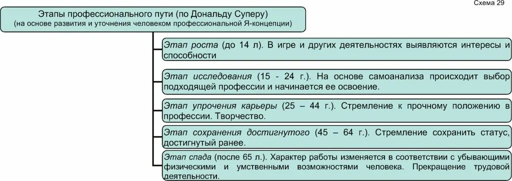 После эти этапы. Этапы профессионального пути. Этапы профессионального пути по д. Сьюперу. Стадии профессионального развития по д Сьюперу. Стадии профессионального становления таблица.