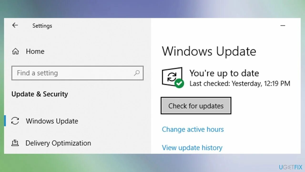 Internal power error windows. Internal power error windows