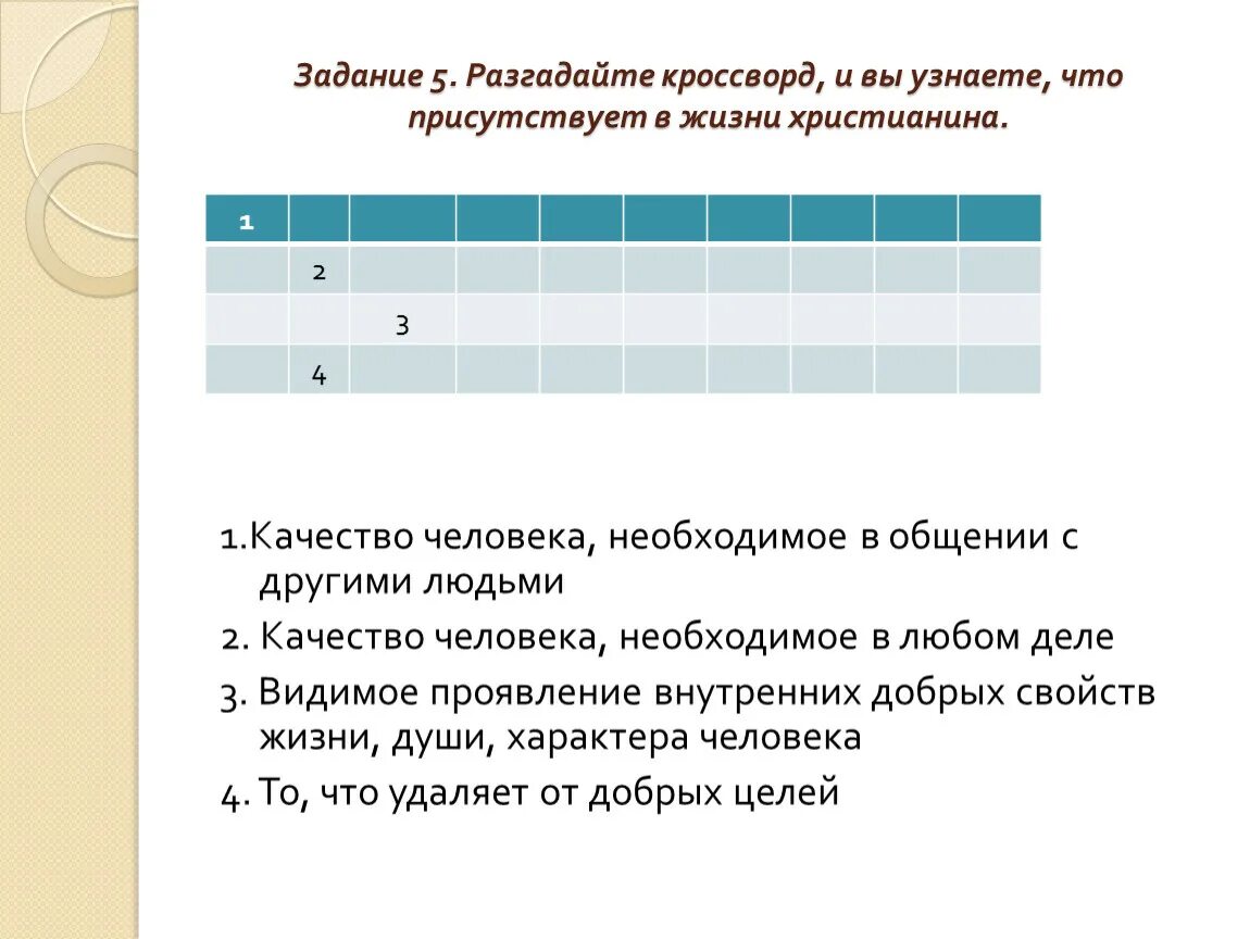 Кроссворд чудо в жизни христианина. Кроссворд чудо в жизни христианина 4 класс. Разгадай кроссворд и вы узнаете что присутствует в жизни христианина. Разгадайте кроссворд 1 христиане.