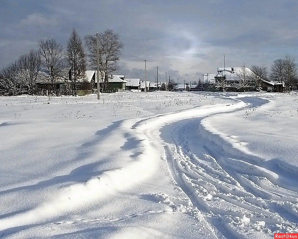 Область поселка снежное