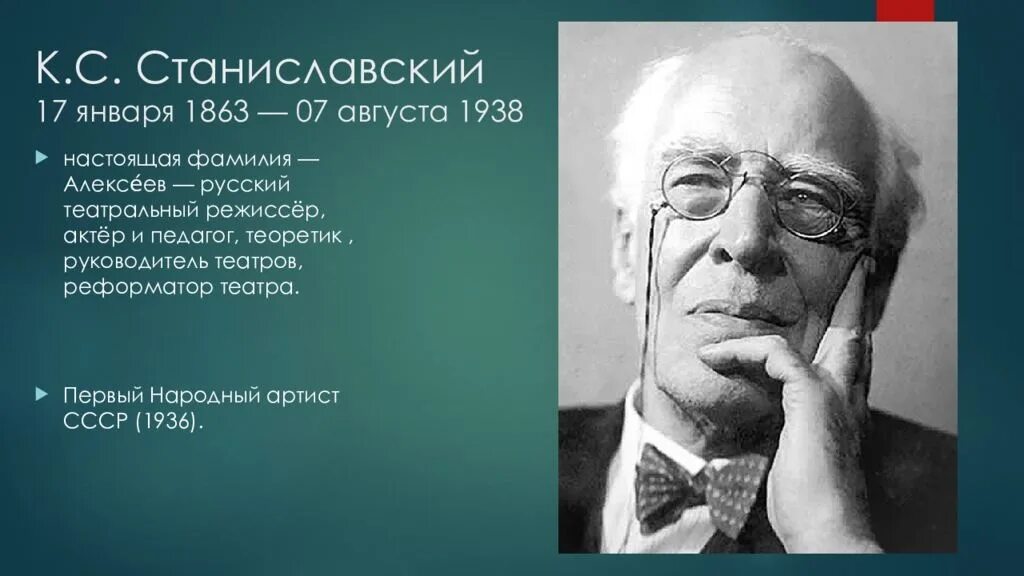 Станиславский человек