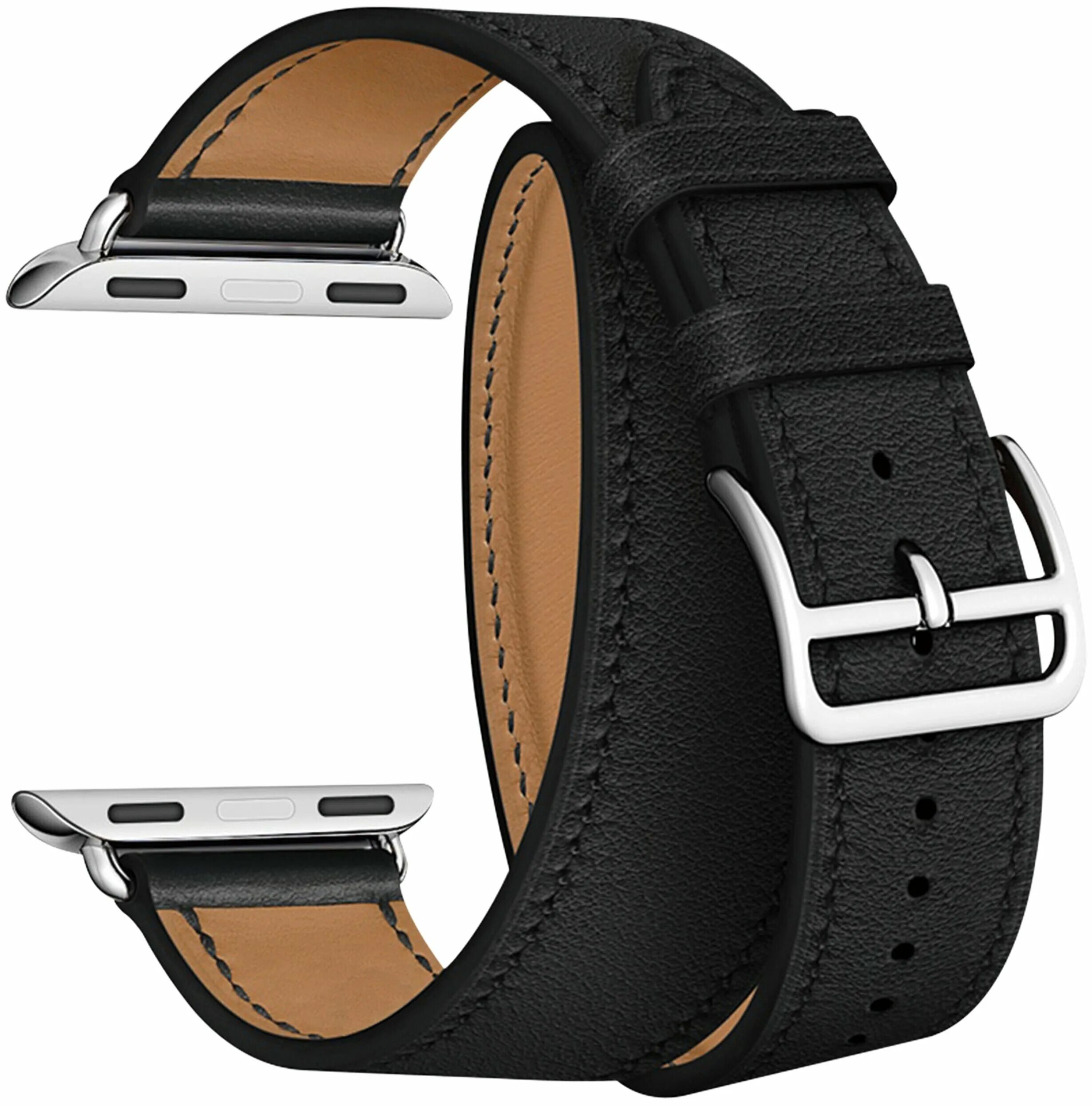 Часы в два оборота. Кожаный ремешок для Эппл вотч. Ремешок lyambda для Apple watch. Lyambda ремешок двойной кожаный Meridiana для Apple watch 42/44 mm. Кожаный ремешок для Apple watch Apple.