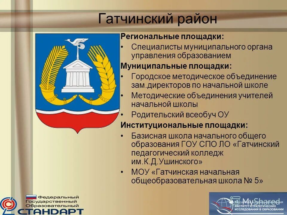 Герб гатчинского района