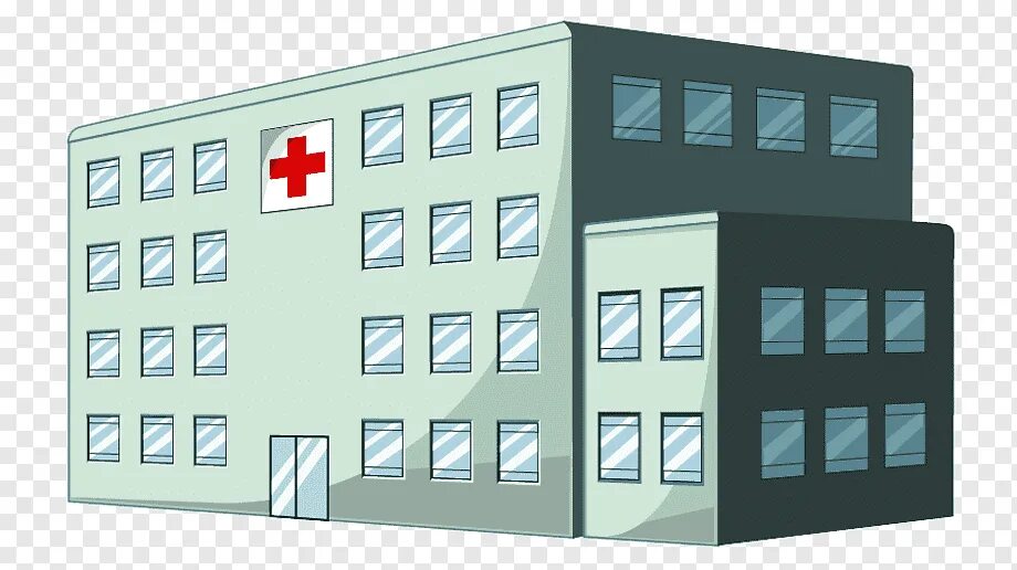 Центр вектор где. Больница здание. Больница мультяшная здание. Здание поликлиники на белом фоне. Больница на прозрачном фоне.