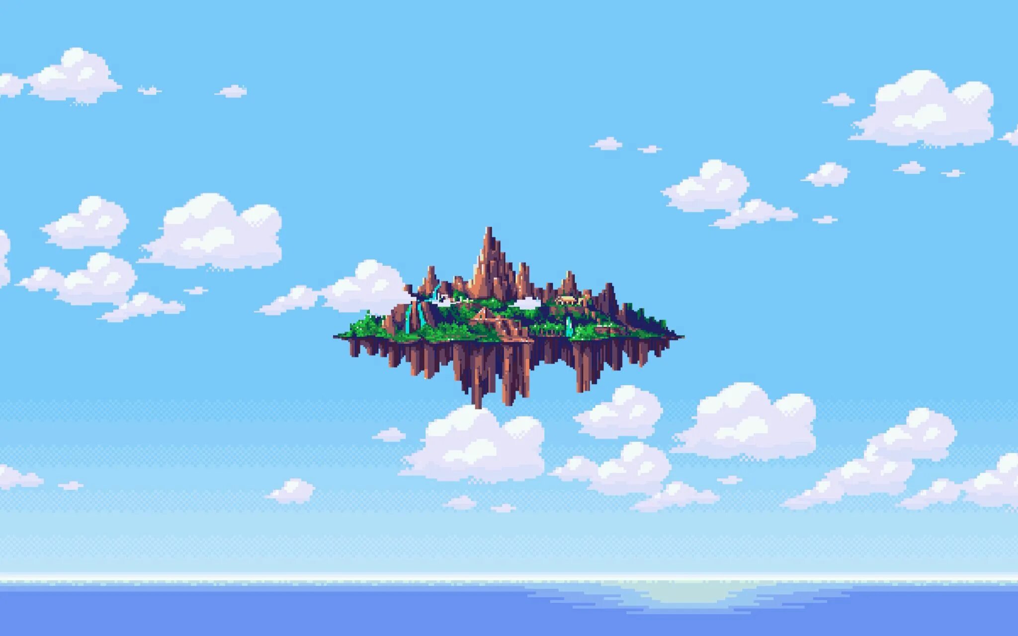 Sonic 3 island. Соник 3 остров ангелов. Остров ангела из Соника. Ангельский остров из Соник 3. Остров ангела Соник Мания пиксель.