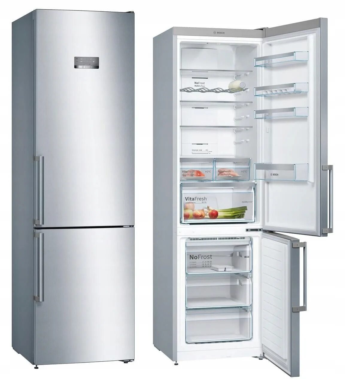 Недорогой холодильник no frost. Bosch kgn49xi2or. Холодильник Bosch kgn36nl30u. Холодильник бош 49 KGN 49. Холодильник бош двухкамерный kge39al30r.