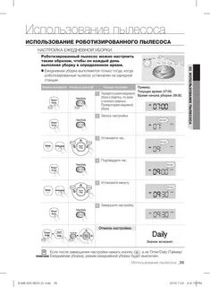 Инструкция робота пылесоса самсунг