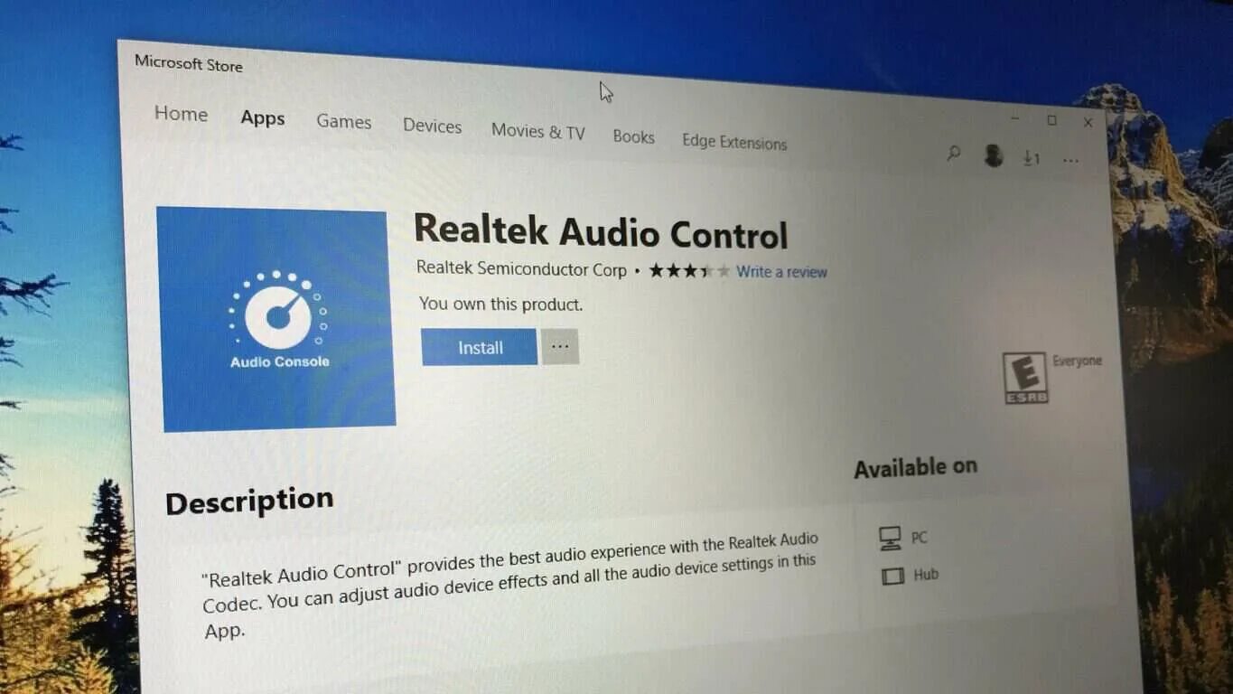 Realtek store. Realtek Audio Control Microsoft Store. Реалтек аудио консоль. Microsoft Audio Control. Realtek Audio Console Windows 10.