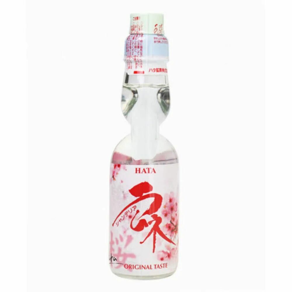 Ната кола. Hata Kosen Ramune Сакура 200мл, Япония. Напиток Ramune со вкусом Сакура. Рамуне 200 ст. Напиток б/а газированный ТМ hata "Рамуне" (классический), 200 мл. Стекло * 30.