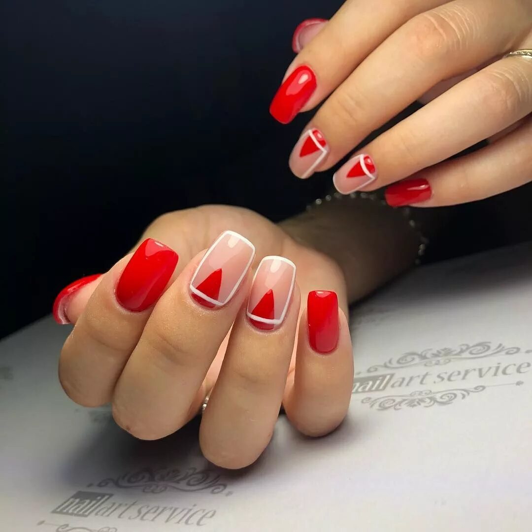 4.99US $ 24Pcs Short Full Fake Nails False Nails French Artificial Nail Red Wine