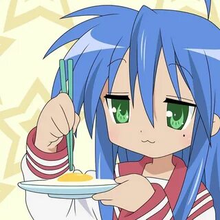 Konata lucky star anime Звезда Обои, Обои Для Рабочего Стола, Киберпанк, Об...