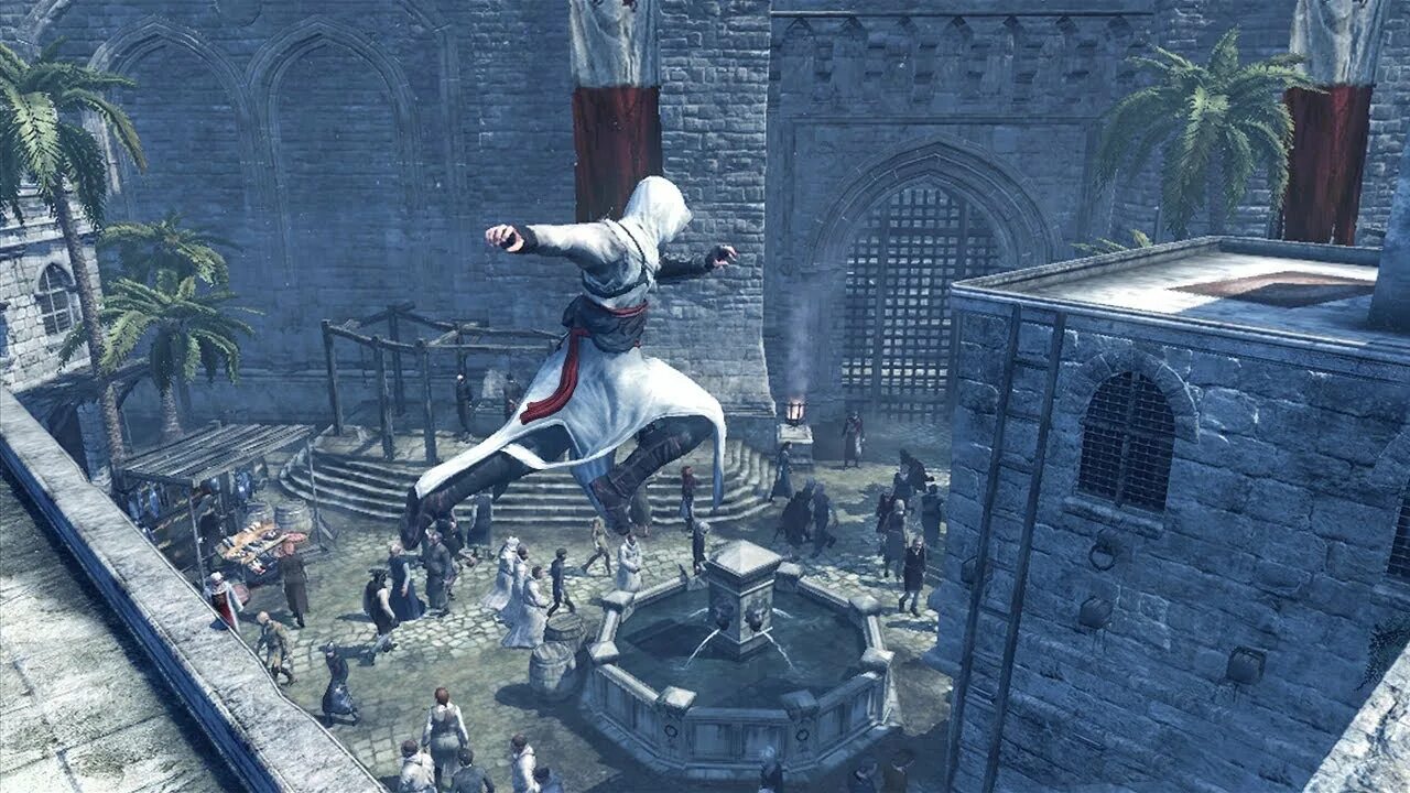 Первый ассасин игра. Ассасин Крид 1. Assassins Creed 1 Альтаир геймплей. Assassins Creed 1 screenshots. Ассасин Крид 2007 геймплей.