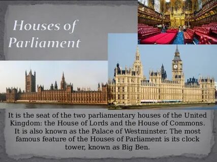Houses of parliament перевод