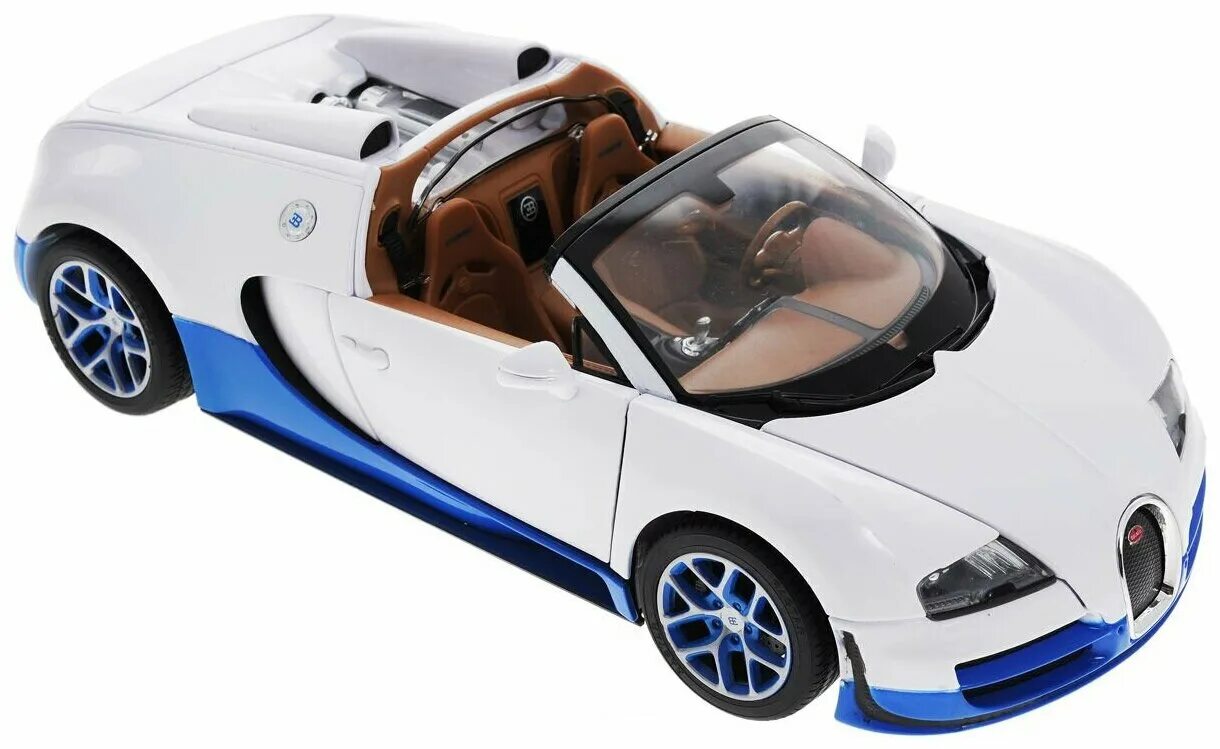 Bugatti Veyron 16.4 Grand Sport Vitesse Rastar. Легковой автомобиль Rastar Bugatti Grand Sport Vitesse (43900) 1:18 25 см. Rastar Bugatti Grand Sport Vitesse. Бугатти 16.4 Гранд спорт Витесс. Машинки вб