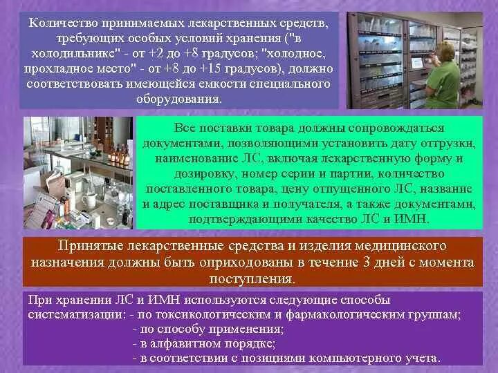 Организация лекарственного обеспечения стационарных больных. Особые условия хранения. Условия хранения лекарственных средств. Условия хранения лекарственных препаратов в аптеке. Отдел готовых лекарственных форм