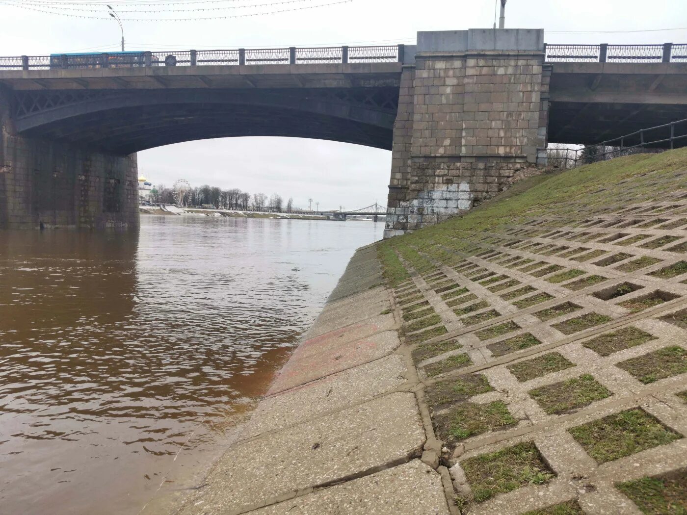 Уровень волги в твери