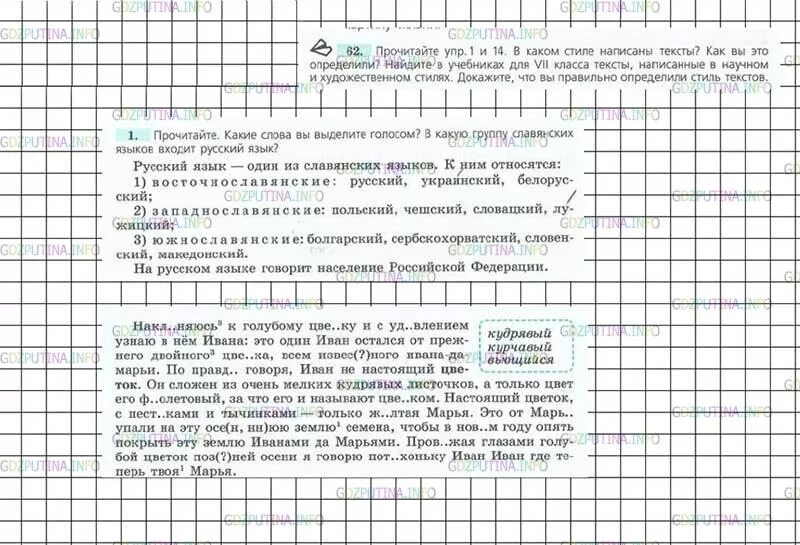 Определите в каком стиле написан текст 1. Упражнения 63 по русскому языку 7 класс. Русский язык 7 класс упр 62. Упражнение 62 по русскому языку 7 класс.