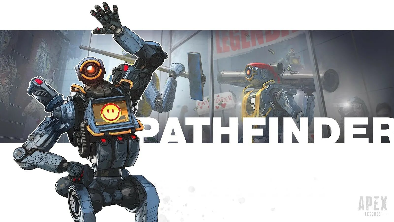 Apex pathfinder. Патфайндер апекс. apex legends патфайндер. apex legends робот патфайндер.