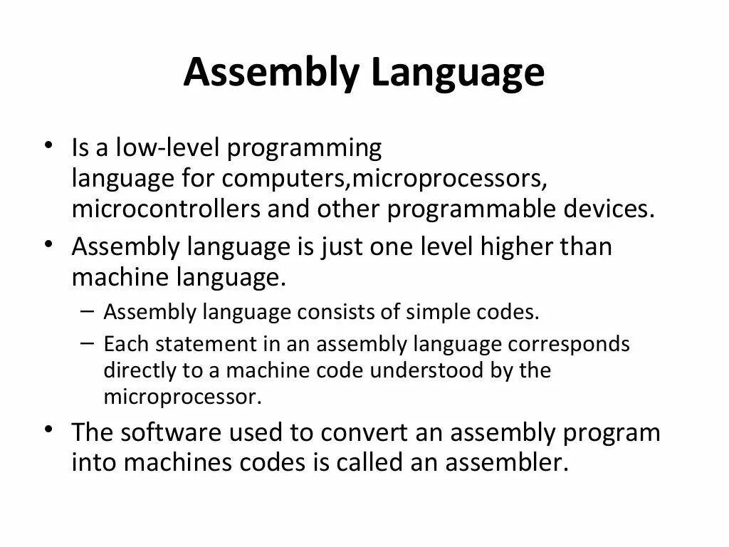 Assembly language. Assembly language instructions. Assembly language examples. Assembly language creator.