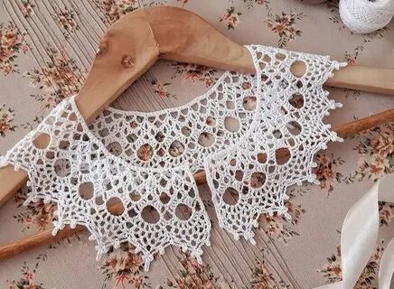 Модные воротнички крючком