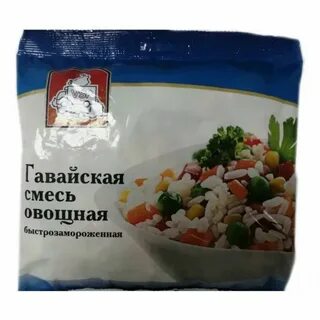 Смесь риса и овощей замороженных