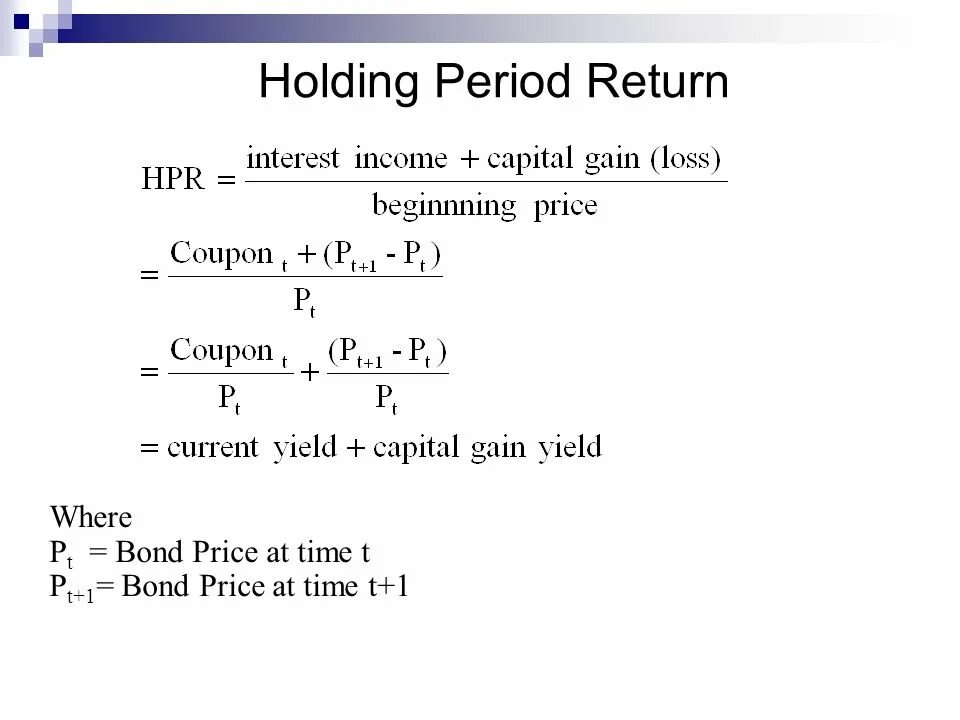 Return period. Holding period return formula. time weighted return формула. payback период это. logarithmic holding period return.