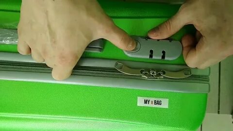 Поменять замок на чемодане
