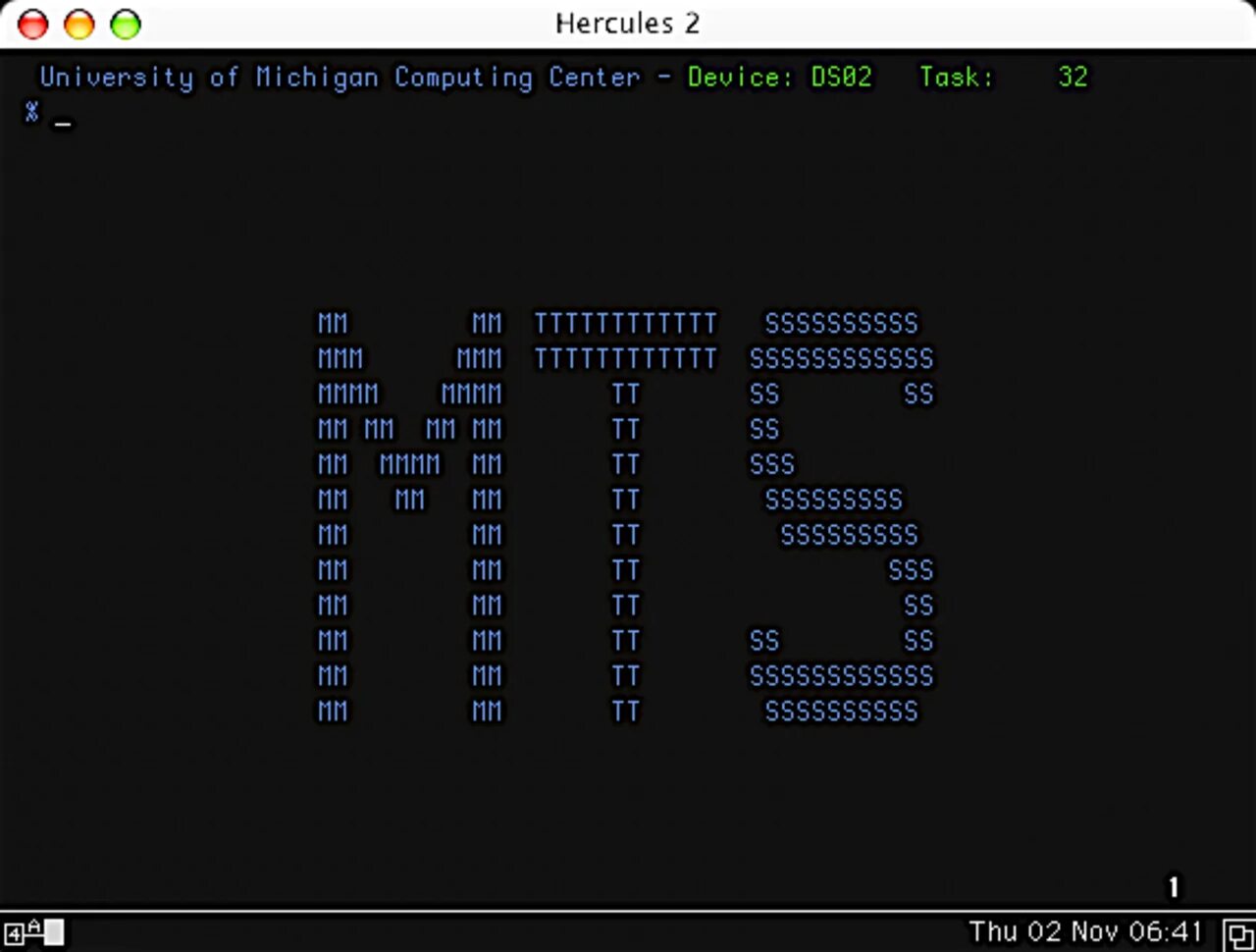 Terminal systems. Эмулятор терминала.