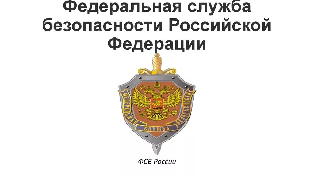 Федеральная служба безопасности Российской Федерации. Служба безопасности РФ. Общество федеральной безопасности
