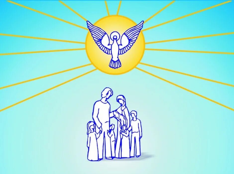 Духовные родители. Символ православной семьи. Символ семьи в христианстве. Православный герб семьи. Символ нравственности и духовности.