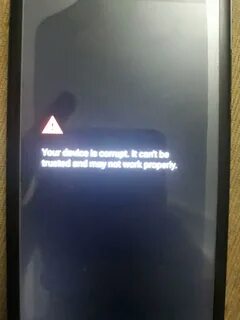 Your device is
