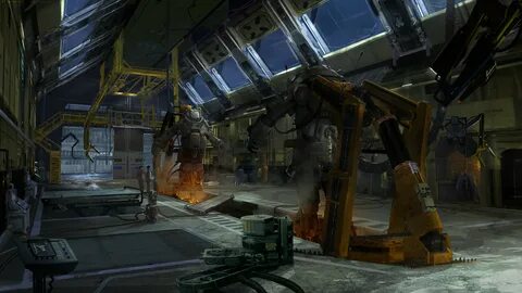 Robots environment