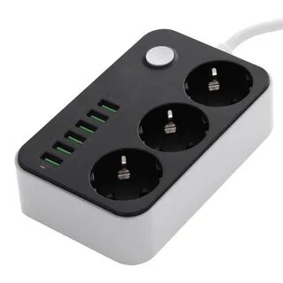 Сетевой фильтр 3 розетки usb
