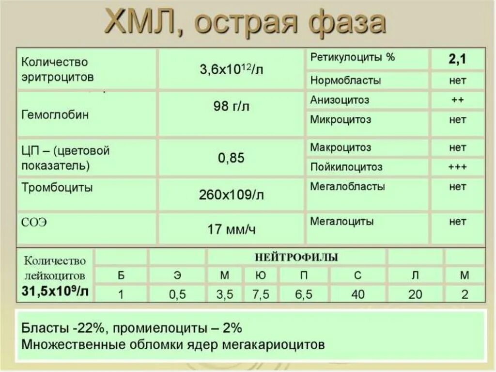 Норма ретикулоцитов у детей