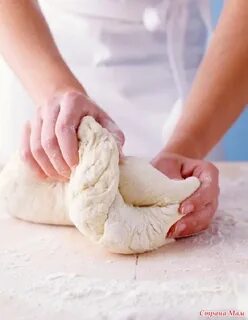 Замес теста и выпечка