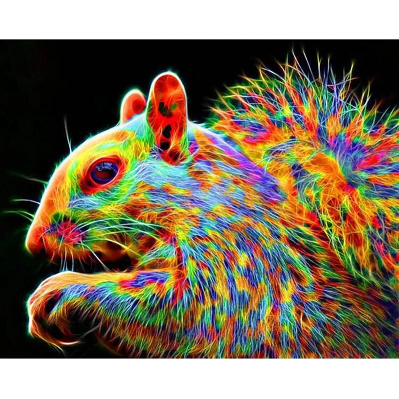 Rainbow animals. Цветные животные. Радужные животные. Радужные белки. Радужная мышь.