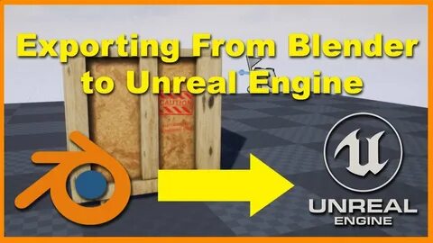 Export from unreal