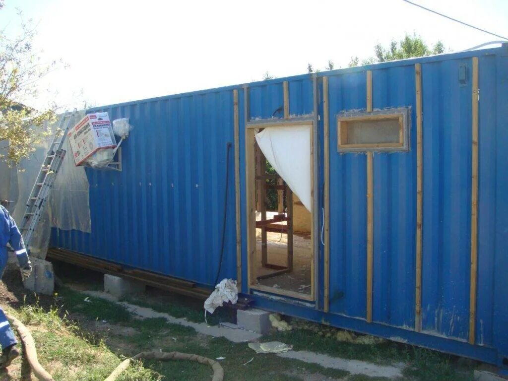 Морской контейнер (20'gp) 20scсклад 9 метров - контейнер 20. Утепление морского контейнера. Утеплитель внутри контейнера. Утепленная бытовка внутри. Утепление морского контейнера.