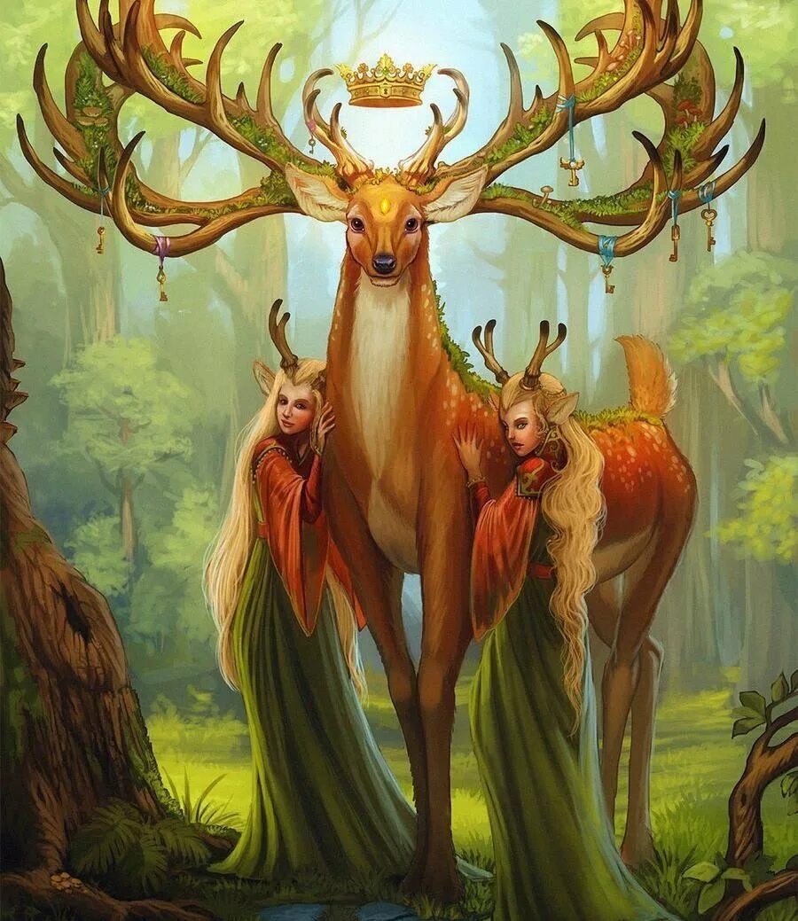 Хаяо миядзаки лесной бог. Принцесса мононоке олень. Юхан эгеркранс иллюстрации. Тотемизм тотем животного. Хииси калевала.