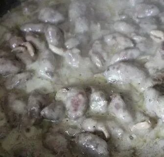Готовность куриных сердечек по времени